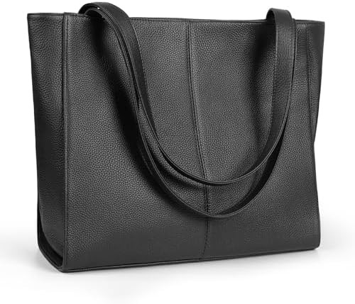 befen Genuine Leather Tote Bag for Women Work, Women's Leather Shoulder Bags Purses Satchel Handb... | Amazon (US)