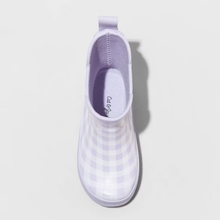 Toddler Girls' Chelsea Rain Boots - Cat & Jack™ Purple | Target