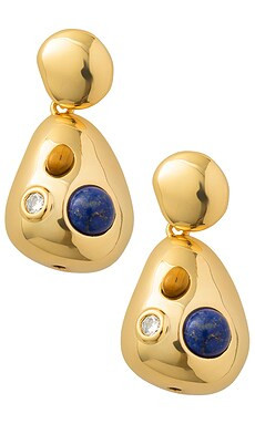 Eliou Analu Earrings in Gold Plated from Revolve.com | Revolve Clothing (Global)
