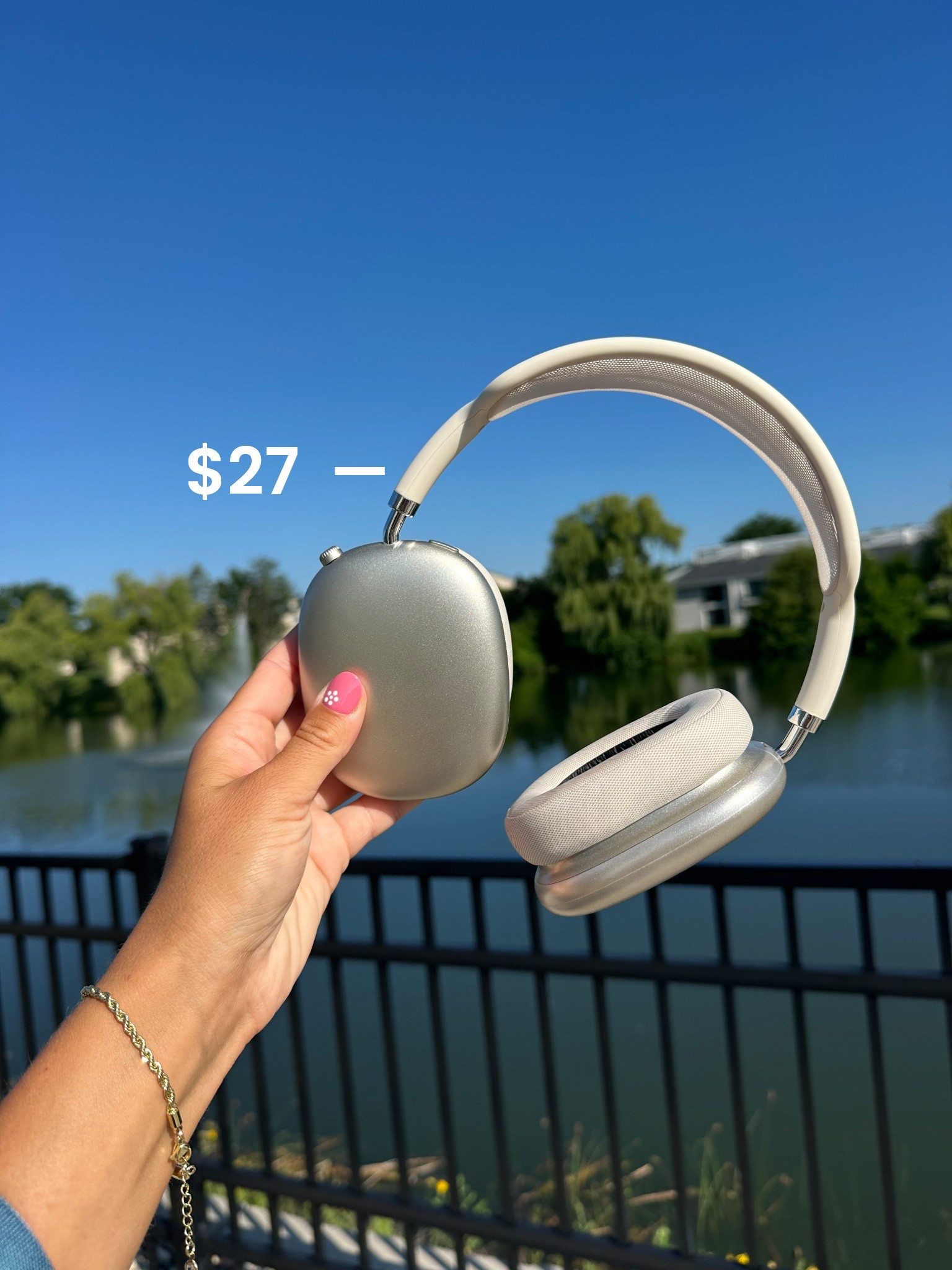 My boyfriend bought these back in April and we still love them!! No sound proofing on these sadly but if you’re going for aesthetics & decent sound quality, these are a great option for the AirPod  max 