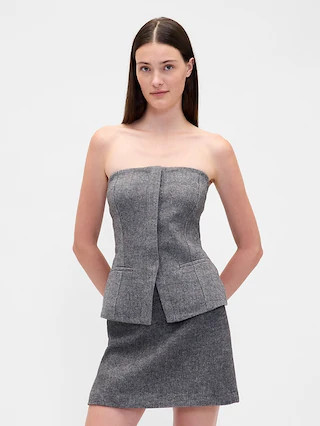 Strapless BiStretch Corset Top | Gap (US)