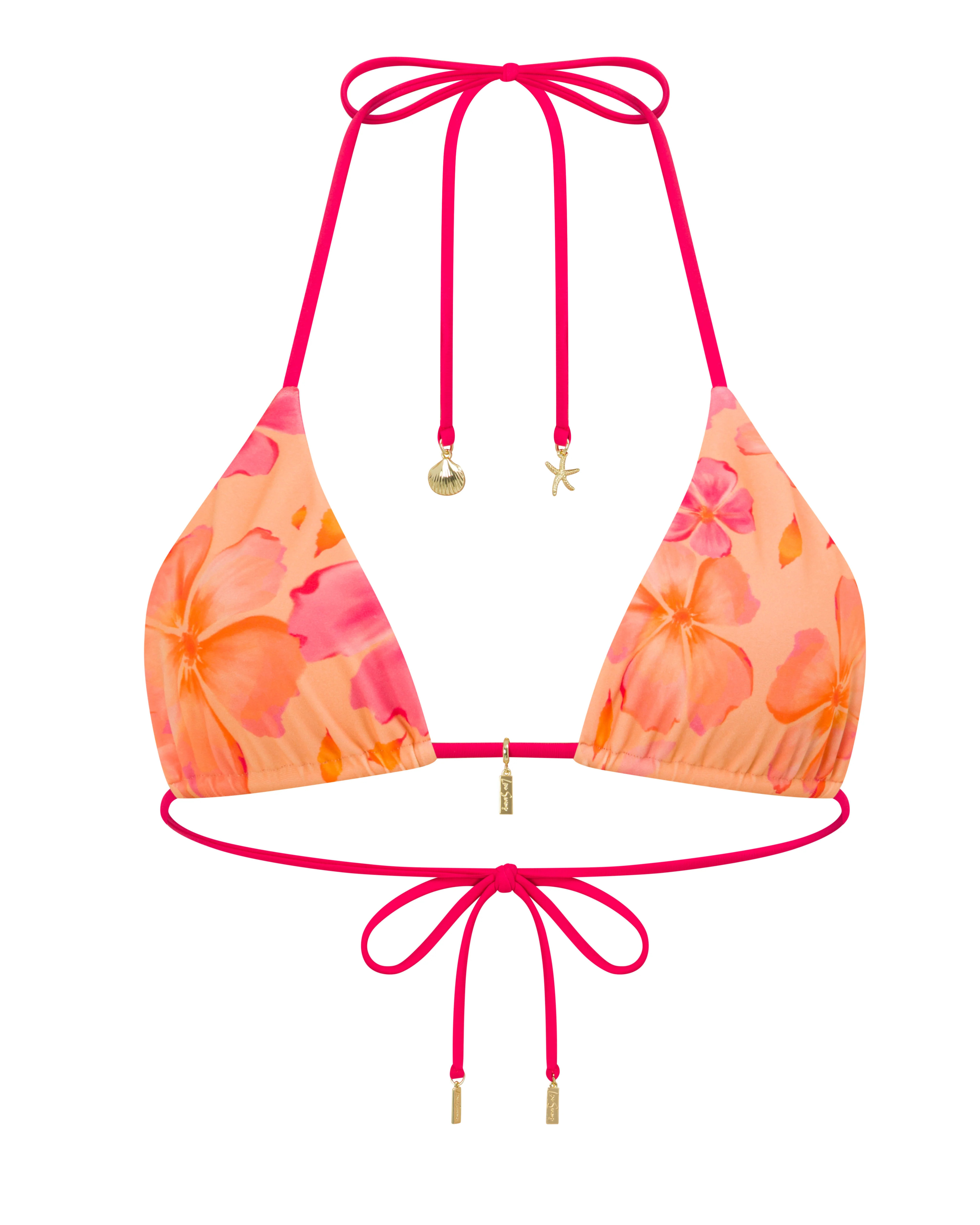 Flora Top in Scarlett Reversible | Leni Swims