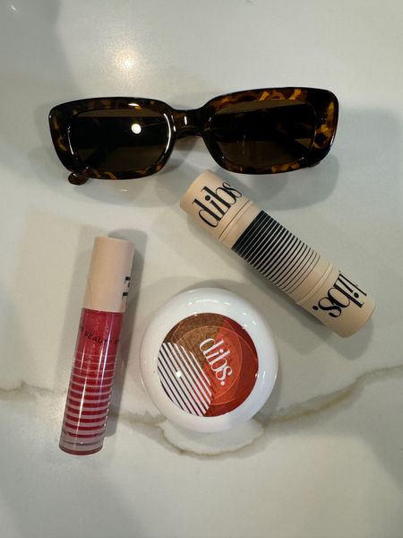 Obsessed with these Amazon sunnies (comes in a 2 pack for $14!) and the newest dibs find star struck blush and strawberry lip gloss - use code summer15 for 15% off!

Dibs stick in 5.5 is a staple for me!

#LTKSaleAlert #LTKBeauty #LTKStyleTip