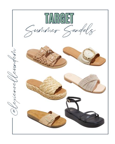 Must have sandals for the summer at Target! 

Sandals
Summer outfit 
Travel outfit 

#LTKFindsUnder50 #LTKShoeCrush #LTKSeasonal