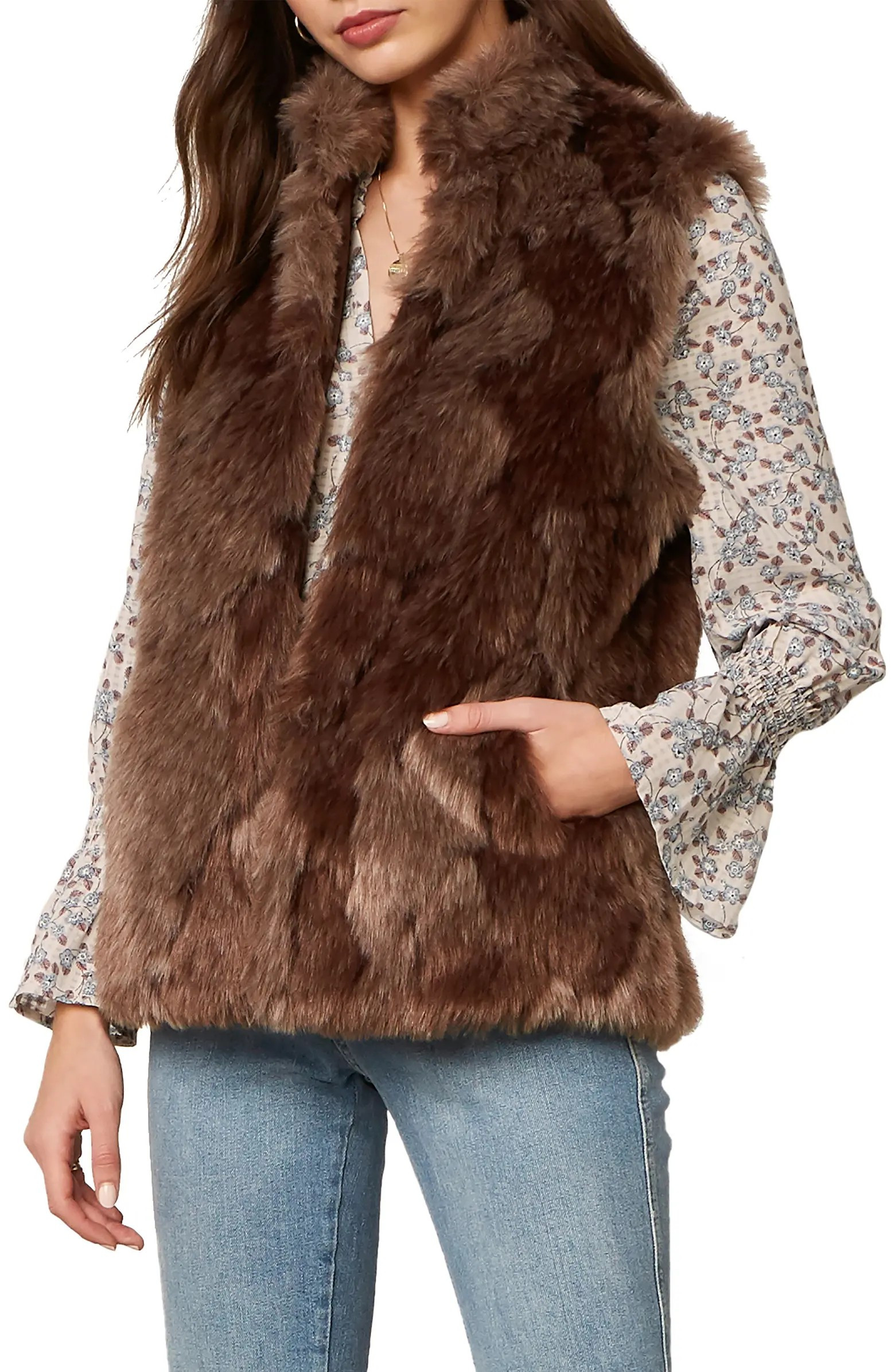 Fur What It's Worth Vest | Nordstrom