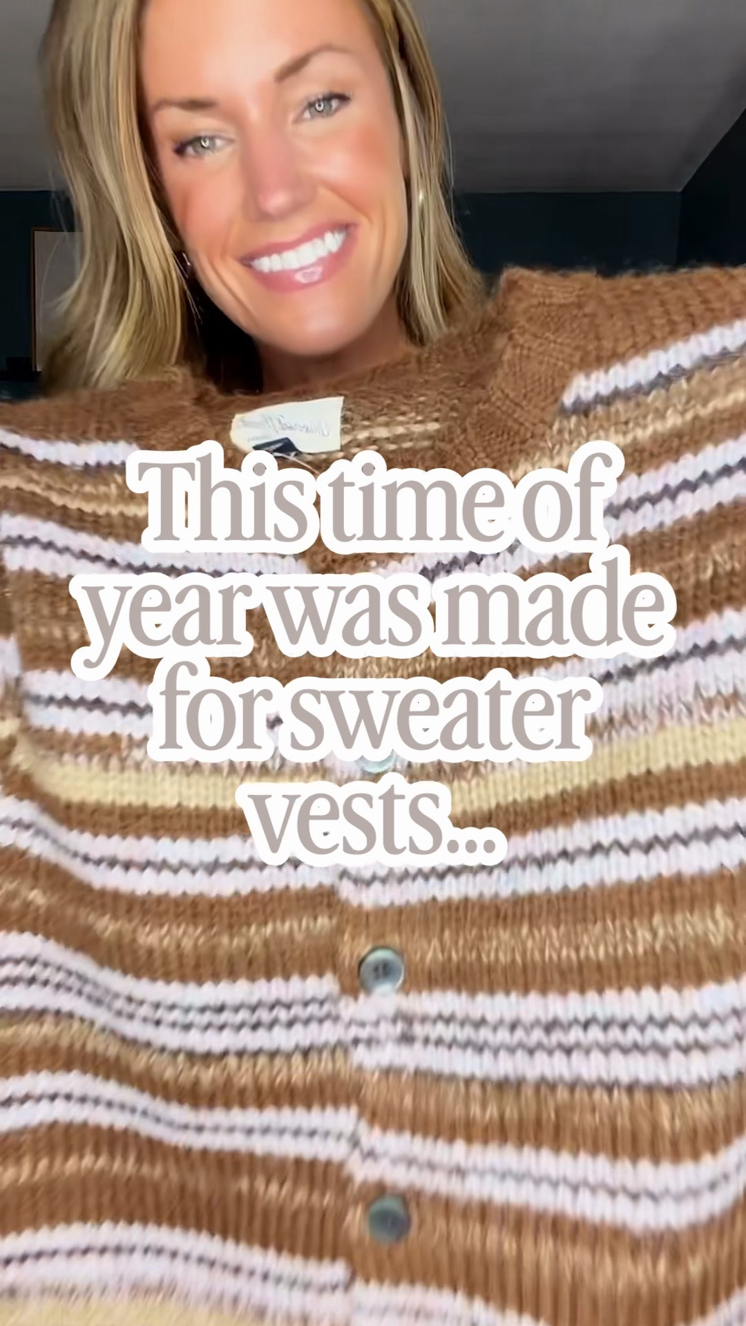 This is your sign to add a sweater vest to your fall rotation. 
Vest/ medium
Jeans/ 8
Pants/ medium

@Target

#LTKSeasonal