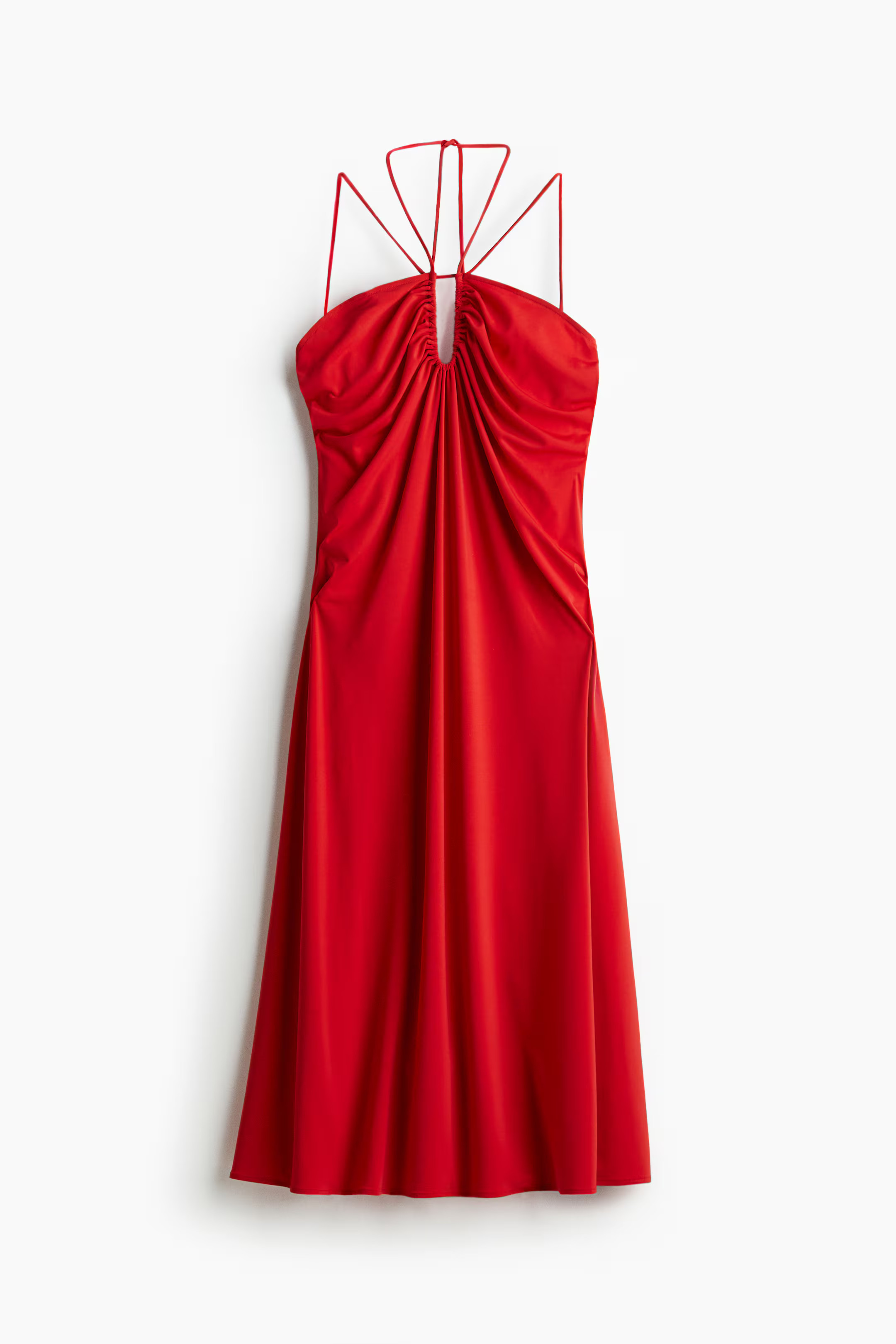 Draped Halterneck Dress | H&M (US + CA)