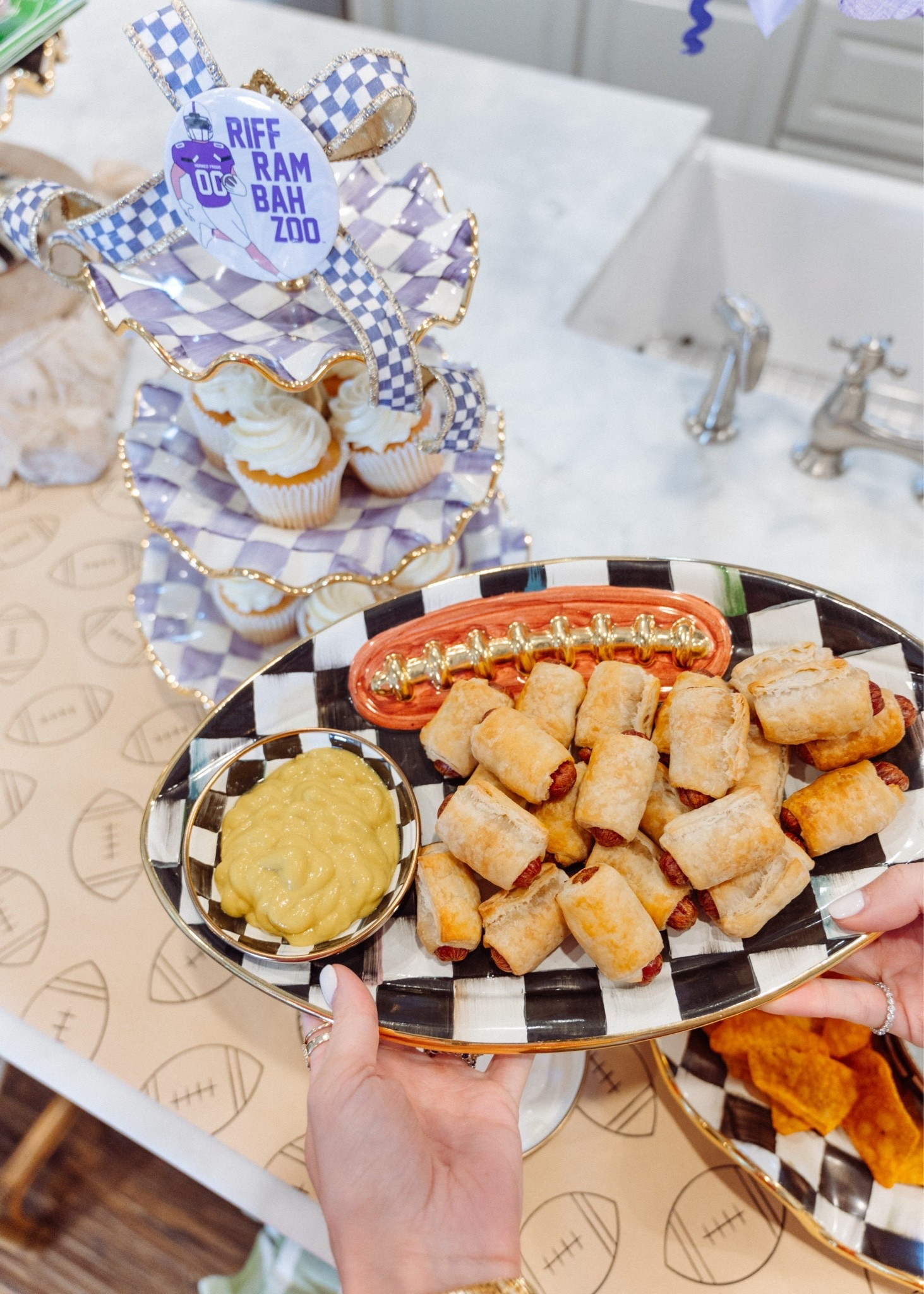 Football platter!
