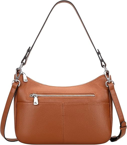 Over Earth Soft Leather Handbags for Women Crossbody Purses Multi Pockets Shoulder Bags Messenger... | Amazon (US)