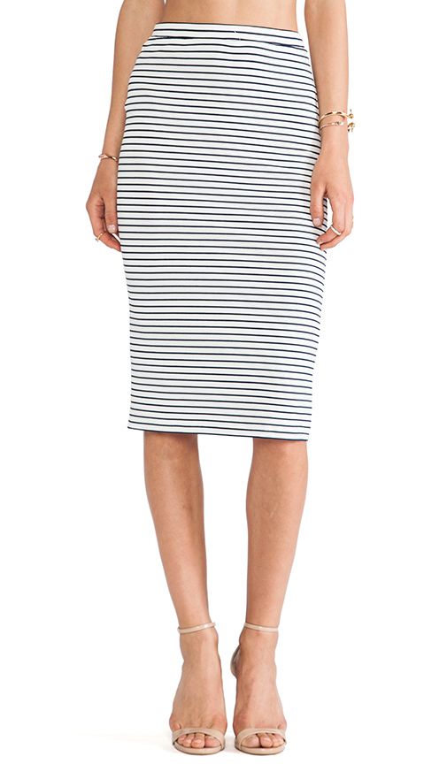 Lovers + Friends Day To Night Pencil Skirt in Ivory | Revolve Clothing (Global)