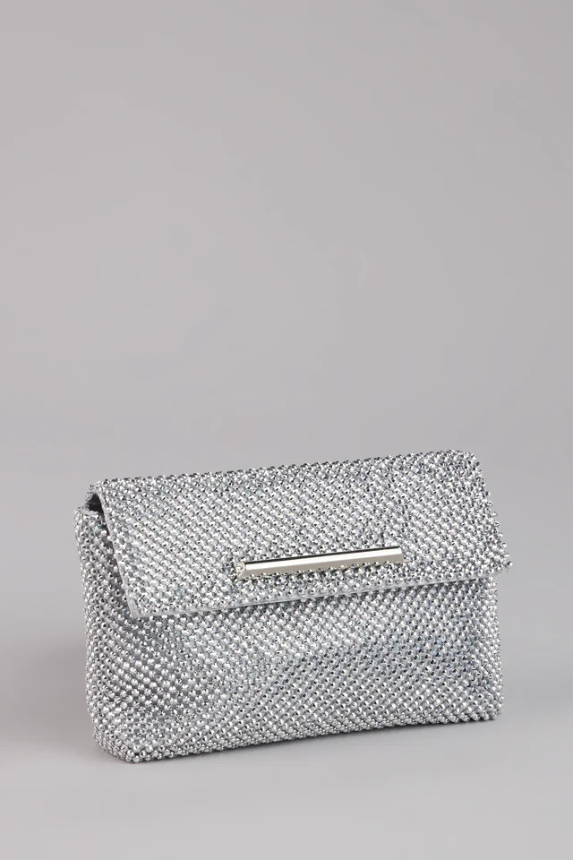 Glam Scene Rhinestone Bag | Windsor Stores