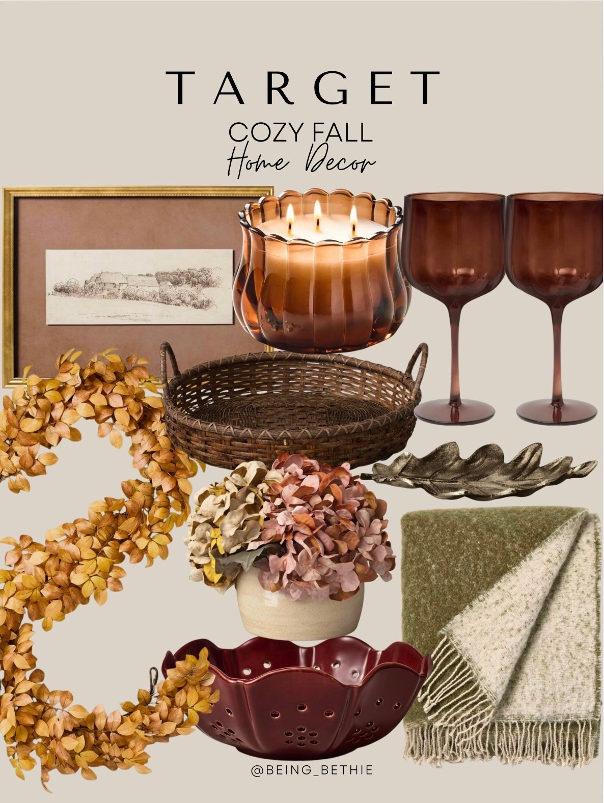 Target cozy Fall home decor! 

Art, candle, garland, throw blanket, wine glasses, bowl, flower arrangement, basket tray

#LTKSaleAlert #LTKHome #LTKSeasonal