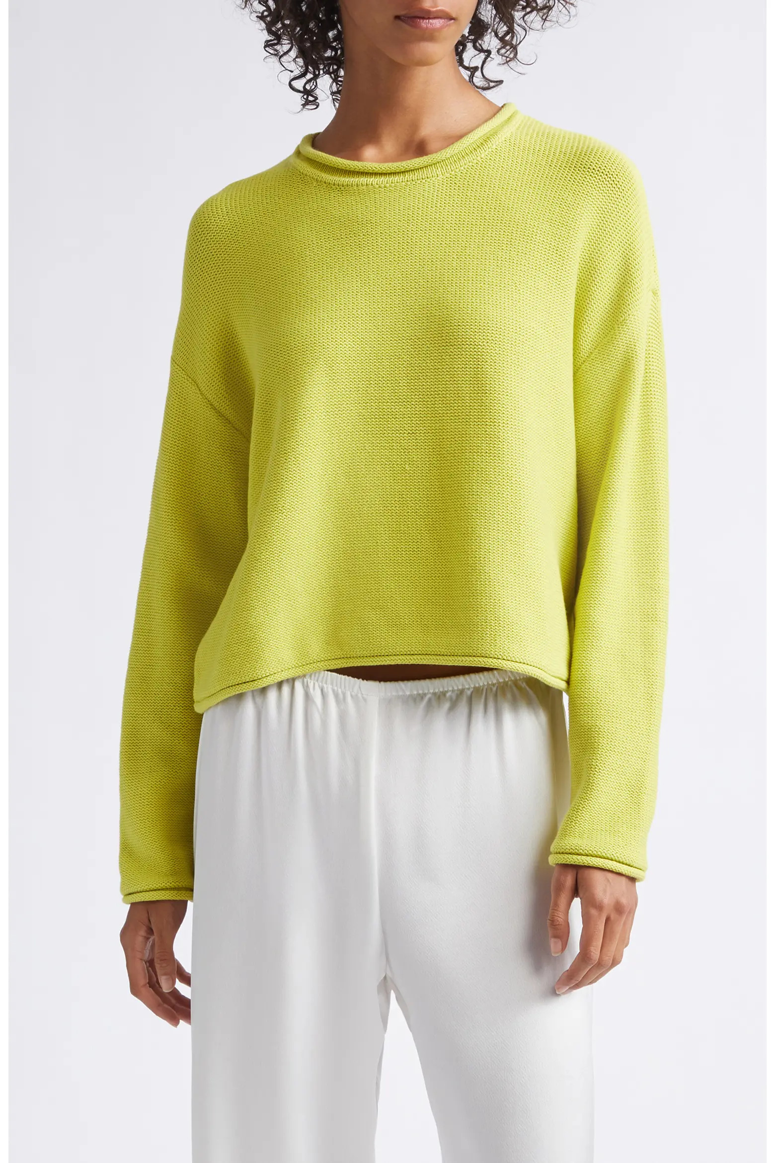 LESET Mae Crewneck Cotton Blend Sweater (Women) | Nordstrom | Nordstrom