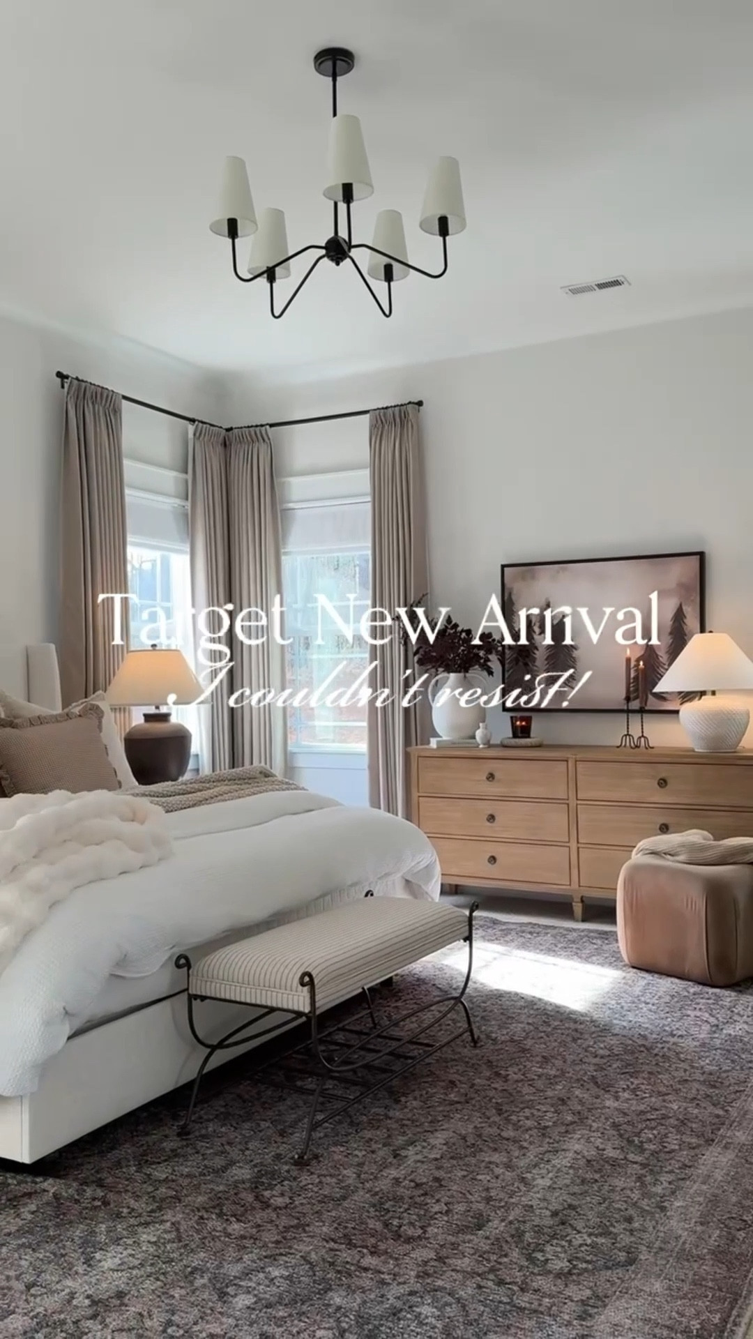 I am such a sucker for a walnut turned leg chair! I love when Studio McGee releases really good McGee & Co vibe pieces. This one fits our primary bedroom perfectly!! 🤍 

#LTKFindsUnder50 #LTKHome #LTKFindsUnder100