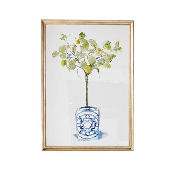 Citrus Limon Watercolor | Caitlin Wilson Design