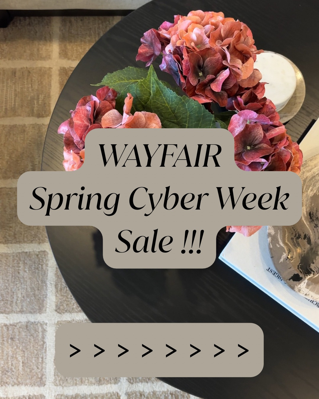 Wayfair’s Spring Cyber Week is here with up to 80% off and free shipping sitewide — the perfect time to tackle those spring cleaning projects, refresh your space, or finally start that home update you’ve been putting off.

From furniture to decor, there are unbeatable deals for projects big and small!!!

@Wayfair #ad #wayfair #wayfairpartner