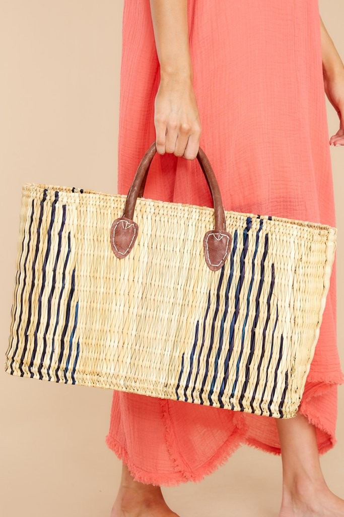 Up And Gone Natural Bag | Red Dress 