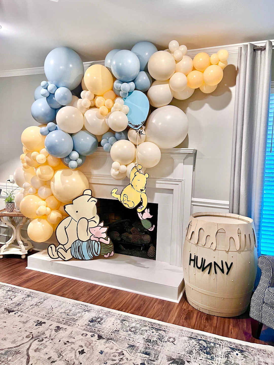 Baby Boy DIY Balloon Garland Kit Soft Blue, Neutral Gender Neutral Baby Shower First Birthday - E... | Etsy (US)
