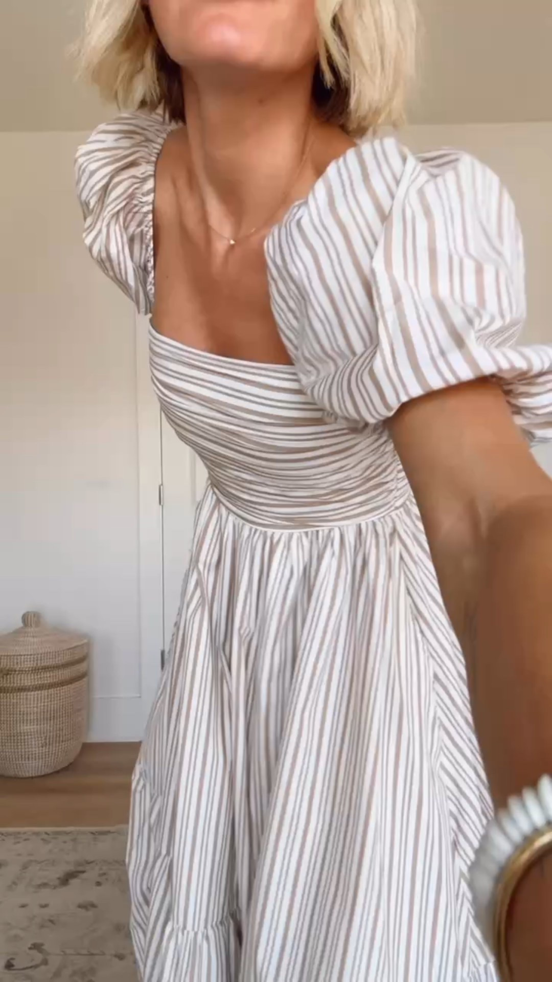 This dress is so classic! Would be perfect for pictures on the beach! Wearing XS! Use code AFLOVERLY for an extra 15% off!

Loverly Grey, Abercrombie sale, summer dress, spring dress

#LTKSeasonal #LTKSaleAlert