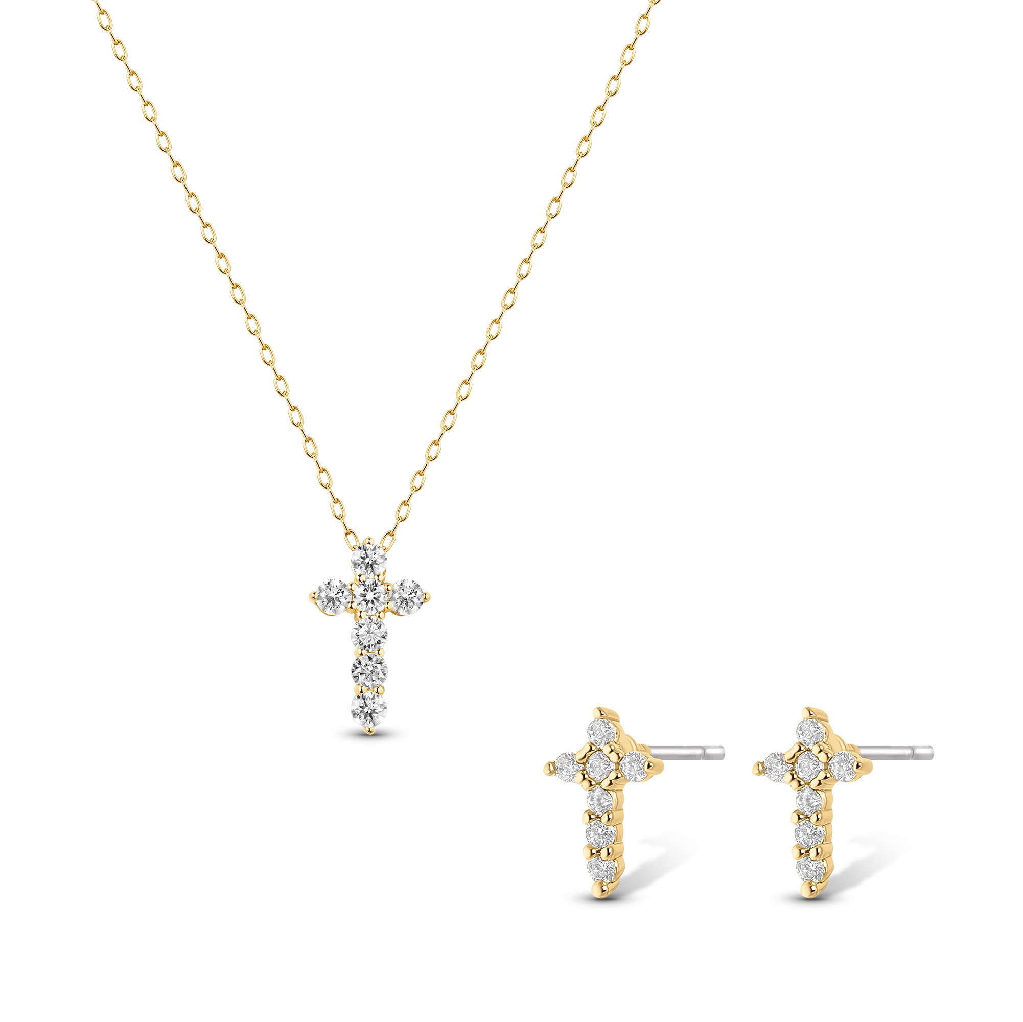 Cross My Heart Set of 2 | Electric Picks Jewelry