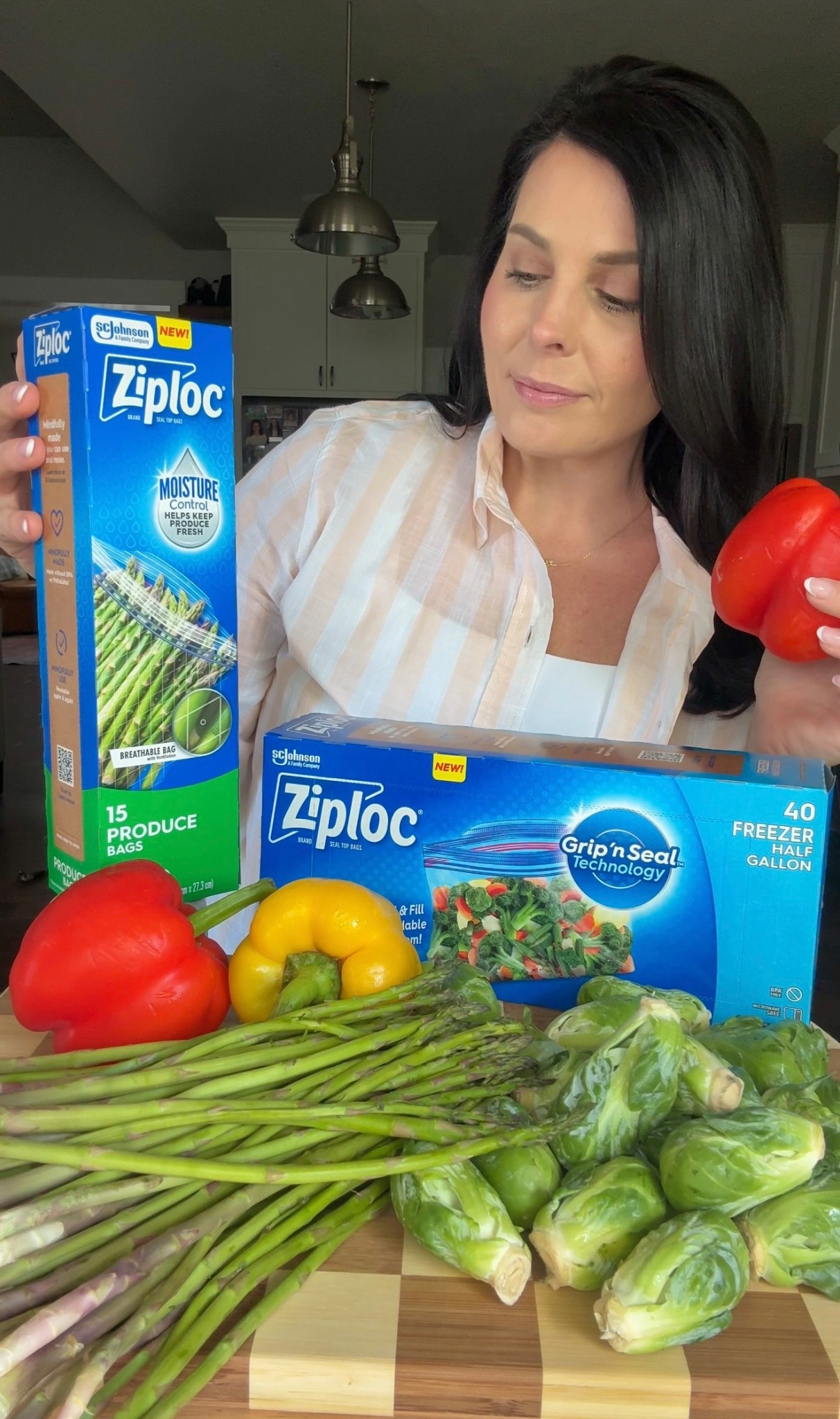 #ad Grill nights just got way easier. I love prepping veggies ahead of time with @Ziploc Produce Bags that help keep everything fresh and ready to toss on the grill with zero chopping stress.

I love using the 1/2-Gallon Bags to marinate chicken, less cleanup, more flavor-packed bites. Grab them now at @Target! #ZiplocPartner #TargetPartner #ForTheLoveOfFood #Target @Shop.LTK #liketkit


#LTKHome #LTKFindsUnder50 #LTKSeasonal