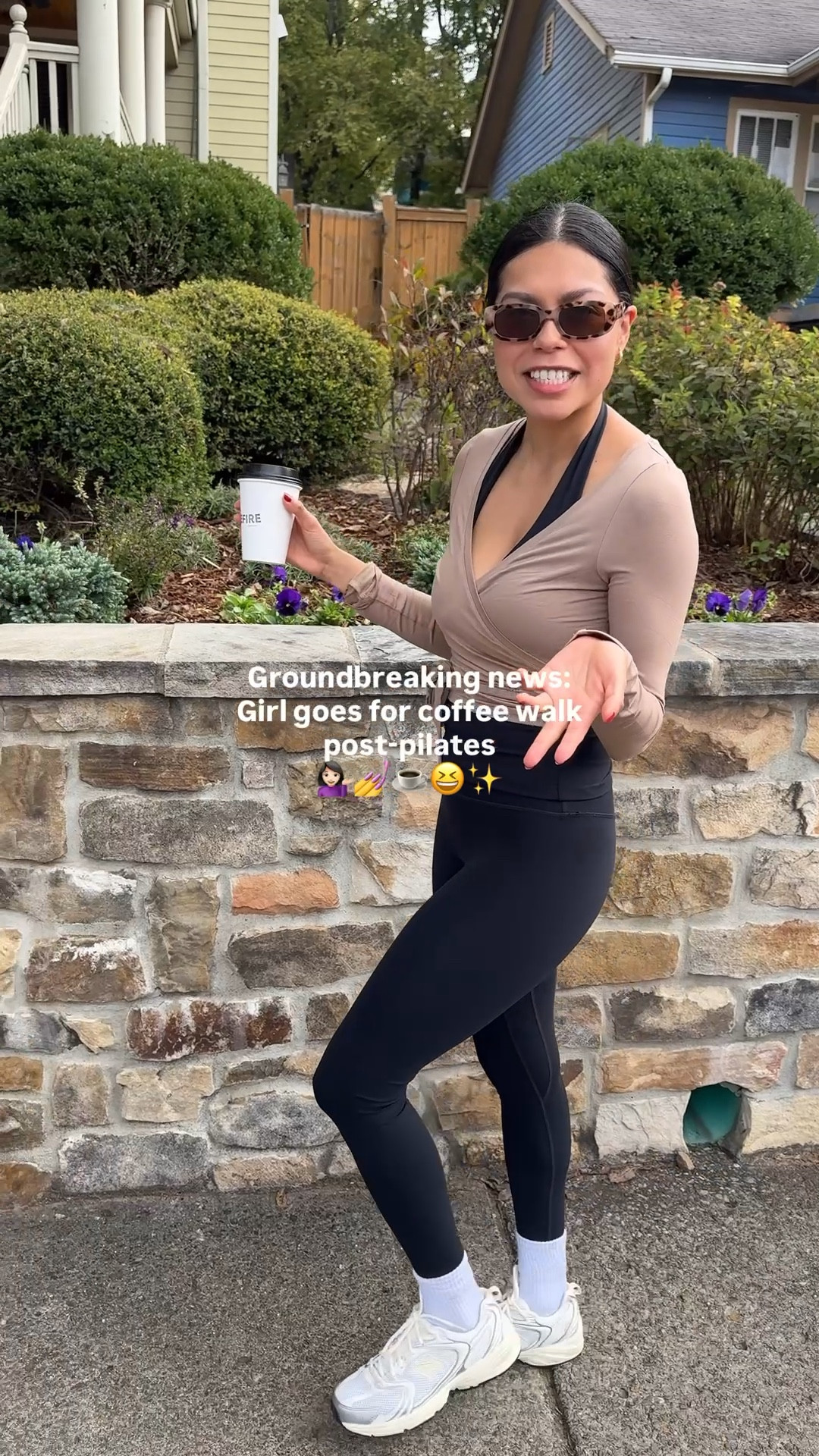 Groundbreaking stuff, I know!! Pilates / hot girl walking outfit from CSB! 

#LTKActive #LTKFindsUnder100 #LTKSeasonal