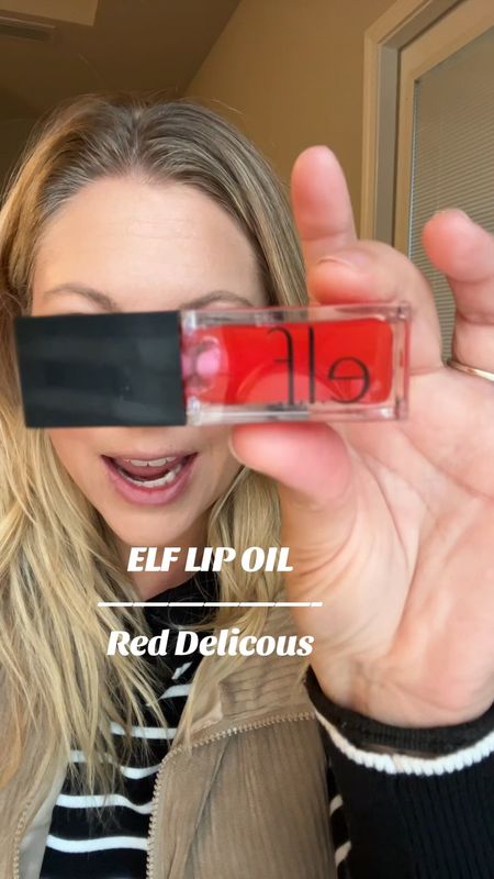 Elf Lip Oils | Red Delicous 
#lips #lipoils #beauty #makeup #stockingstuffers

#LTKGiftGuide #LTKbeauty #LTKVideo