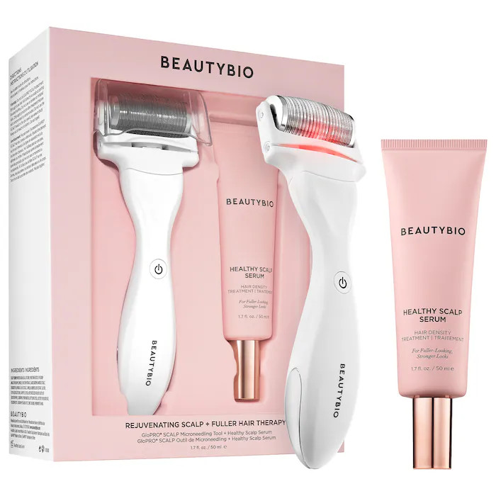 Rejuvenating Scalp + Fuller Hair Therapy Set - BeautyBio | Sephora | Sephora (CA)