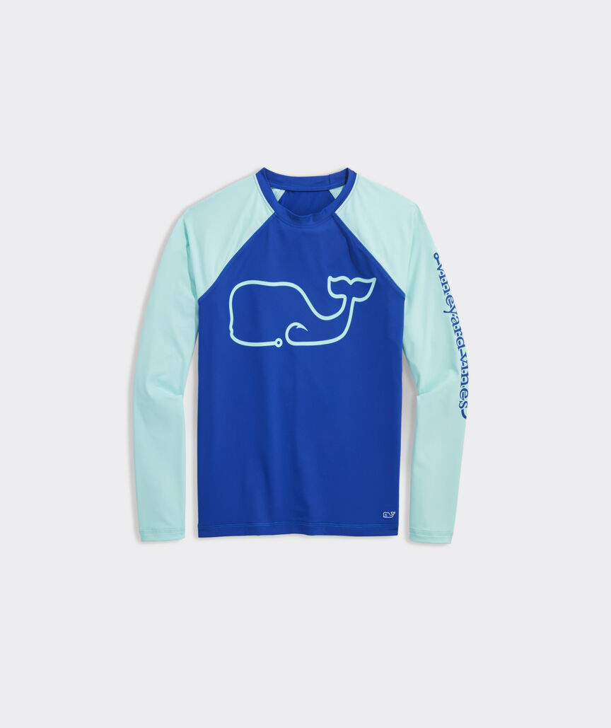 Kids' Raglan Rashguard | vineyard vines