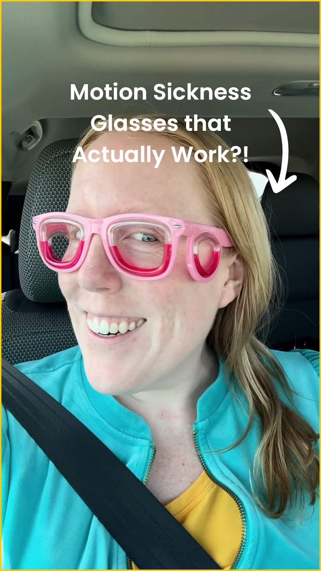 These glasses are a GAME CHANGER if you get motion sickness like I do!! I get car sick and motion sick on the plane and I can never just look at my phone much less actually work on my laptop in the car or plane until now!! 

I’m so obsessed that these actually work for me!! If you get motion sick you NEED to try these! And they’re so inexpensive and from Amazon!! 10/10 worth it!! 

They come in several colors and in adult and kids size!! 

Motion sickness glasses | found it on Amazon 

#LTKTravel #LTKFindsUnder50 #LTKWatchNow