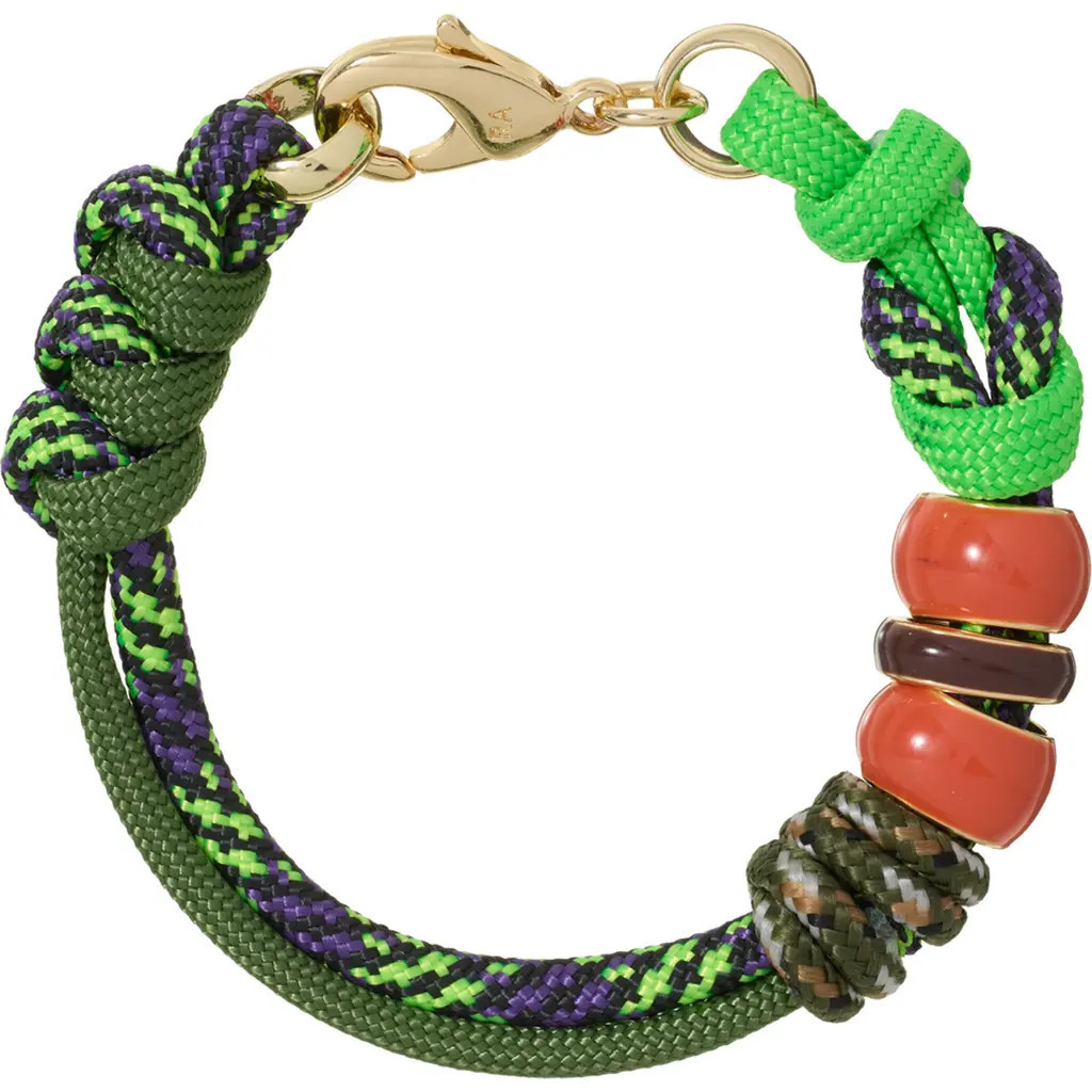 ROXANNE ASSOULIN The Super Size Happy Cord Bracelet in Kiwi at Nordstrom | Nordstrom