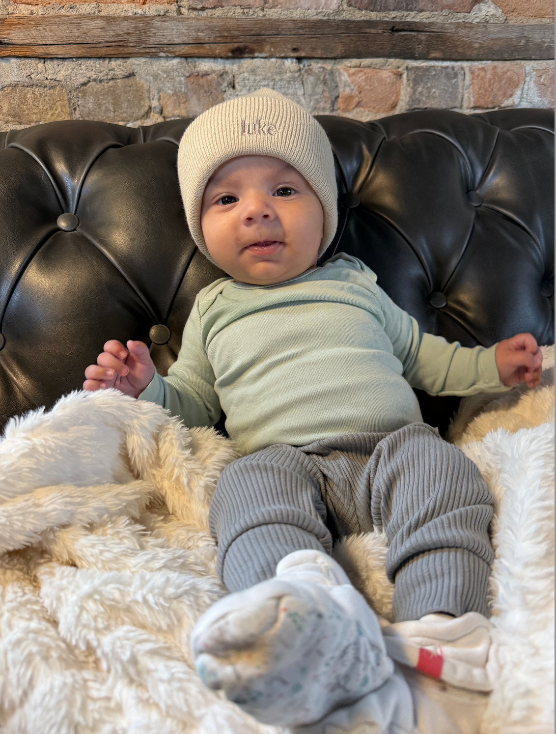 Luke in his little beanie = my heart 🥹
You can get 20% off right now with code LUCKY — and if you’re shopping for baby gifts, this brand has the cutest personalized pieces.

We love their embroidered beanies (clearly 😂) and their bamboo pajamas are insanely soft. They also have matching sibling sets which are perfect if you have multiple kiddos.

The personalized items make such good gifts for new moms or moms-to-be, too.

I already ordered the next size up beanie for my little guy because he’s growing way too fast and I want another one ready.

If you’re building a baby gift or newborn set, definitely check these out. 

 #LTKmomlife #LTKBaby #LTKKids