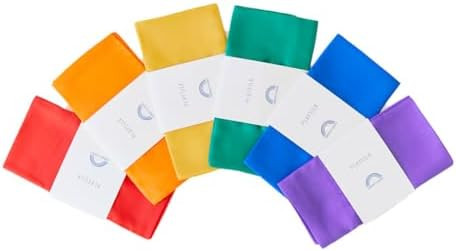 Sarah's Silks Set of 6 Primary Playsilks, 100% Silk Scarves for Kids and Toddlers, Sensory Toys |... | Amazon (US)