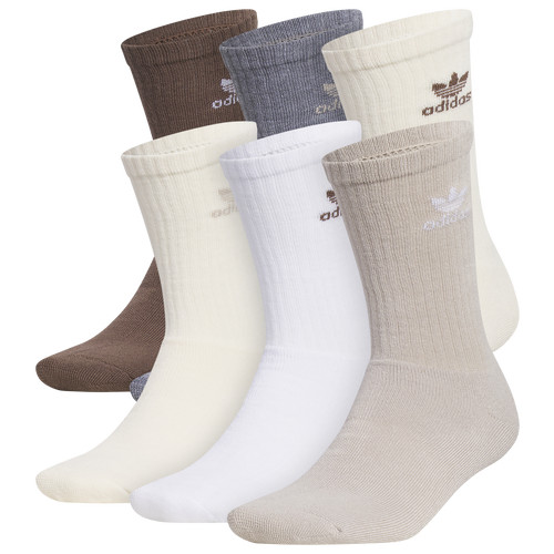 adidas Originals Trefoil 6 Pack Crew Socks | Foot Locker (US)