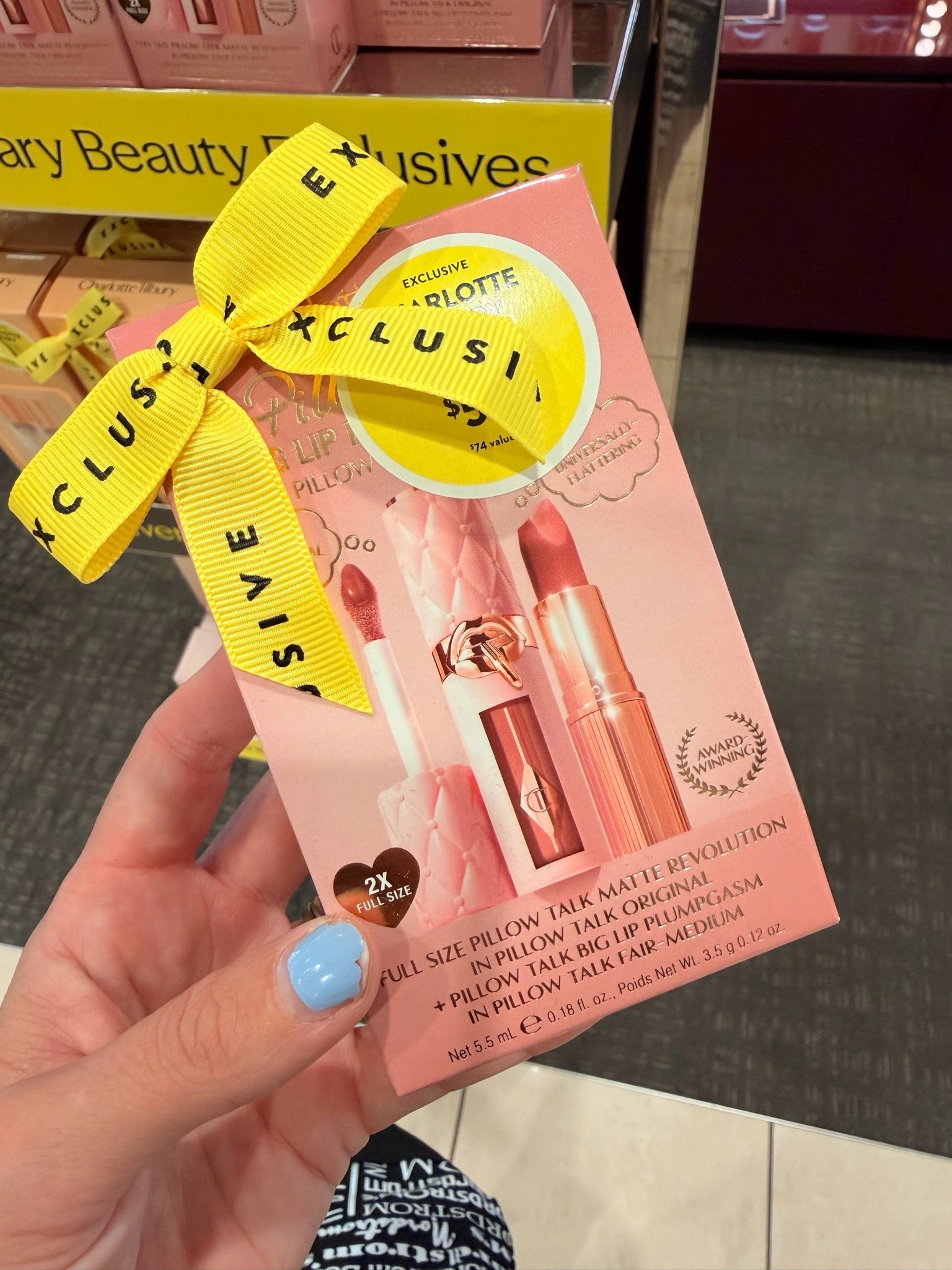 This Charlotte Tilbury pillow talk lip set is such a goodbye right now while it is on sale for the Nordstrom anniversary sale! Nsale￼

#LTKgrwm #LTKSaleAlert #LTKBeauty