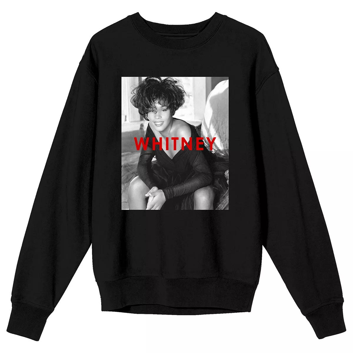 Juniors' Whitney Houston Long Sleeve Graphic Tee | Kohl's