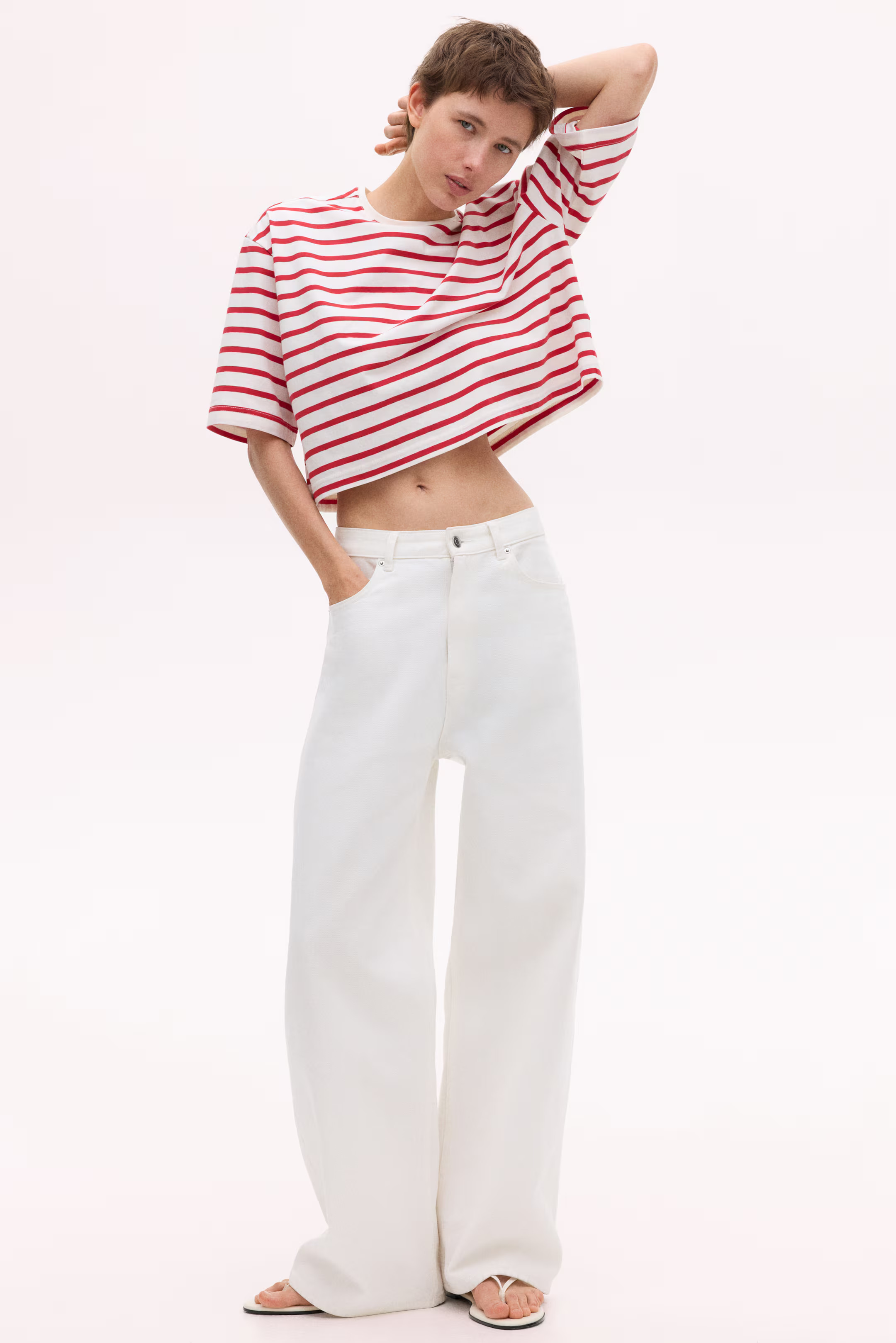 Camiseta boxy | H&M (FR, IT, ES, PT, BE)