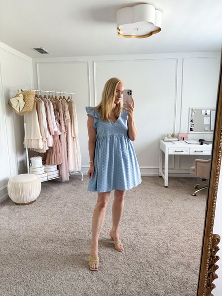 How sweet is this Walmart mini dress! Would be perfect for a dressy brunch or a bridal or baby shower! It is bump friendly. Wearing size small. Summer dresses // daytime dresses // shower dresses // Memorial Day outfits // Walmart dresses // Walmart finds 

#LTKFindsUnder50 #LTKSeasonal #LTKStyleTip