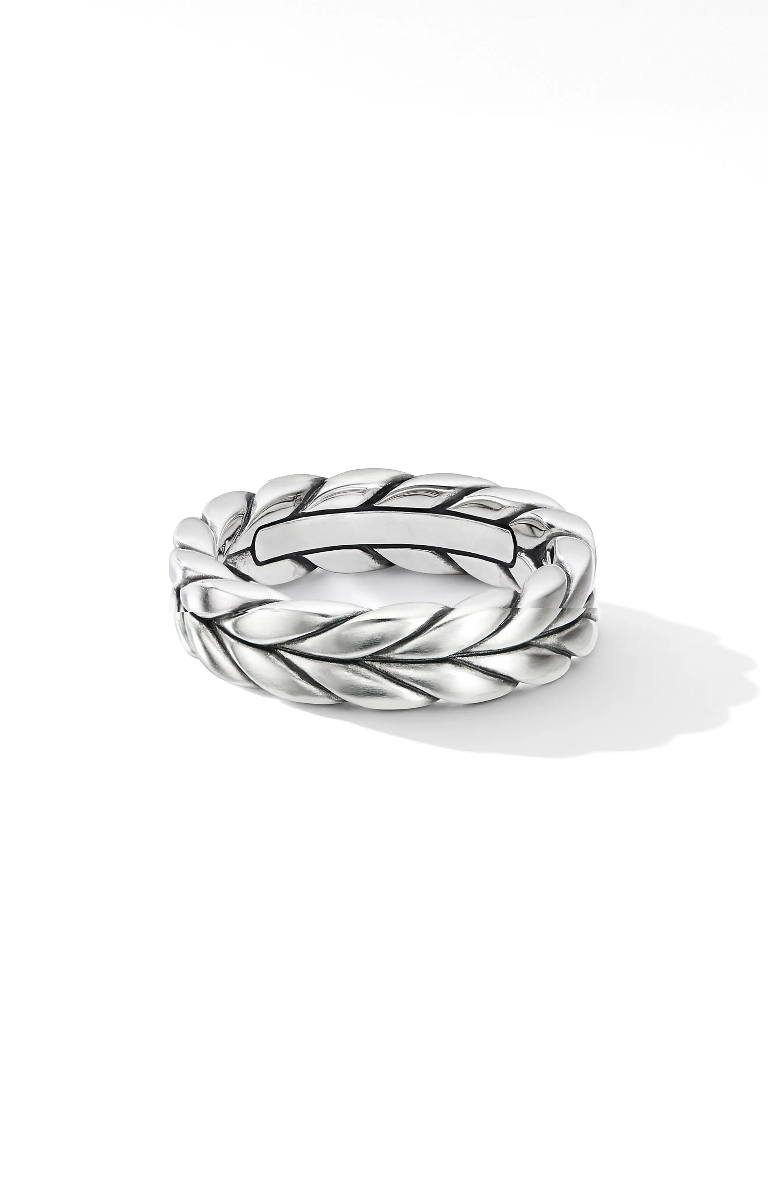 Men's David Yurman Chevron Woven Band Ring | Nordstrom