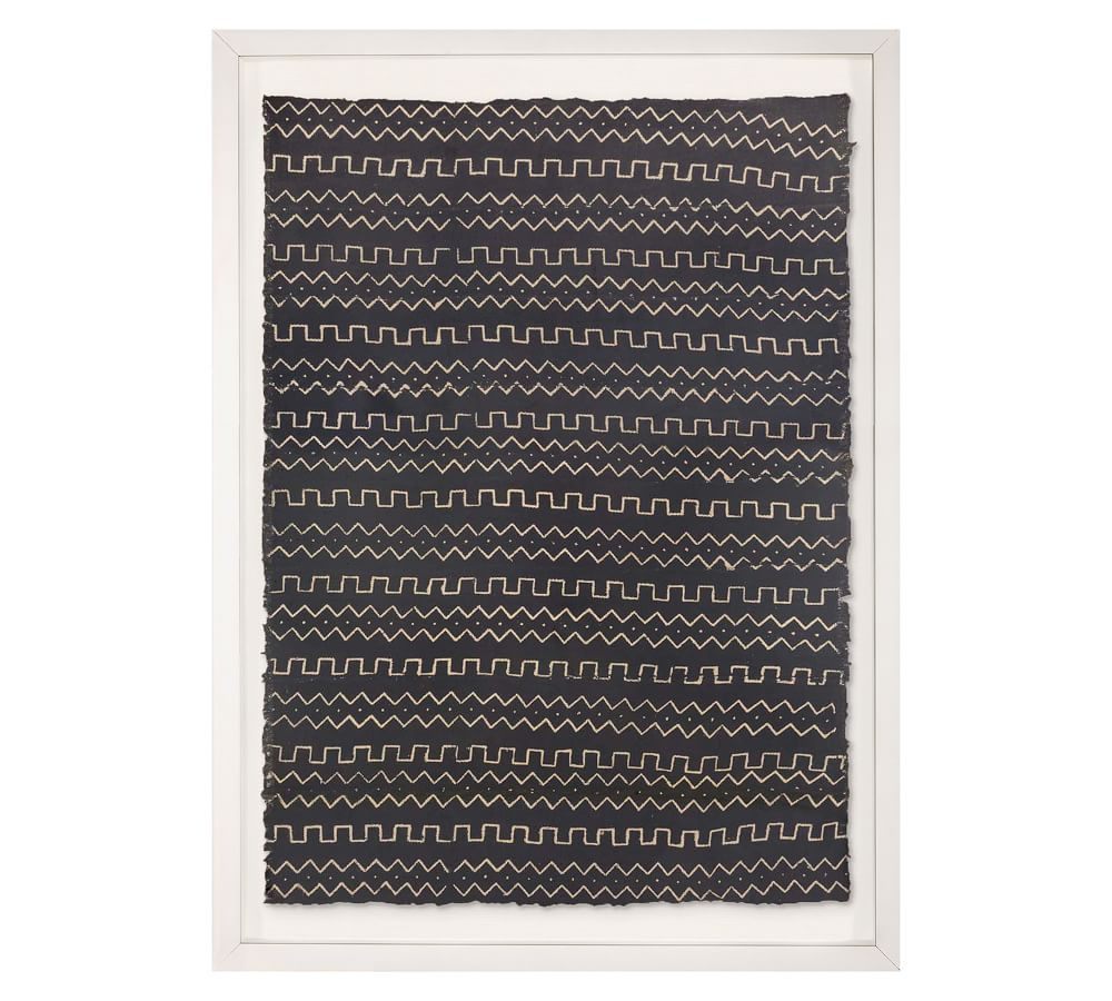 Mali Textile Framed Print 4, 12 x 16 | Pottery Barn (US)