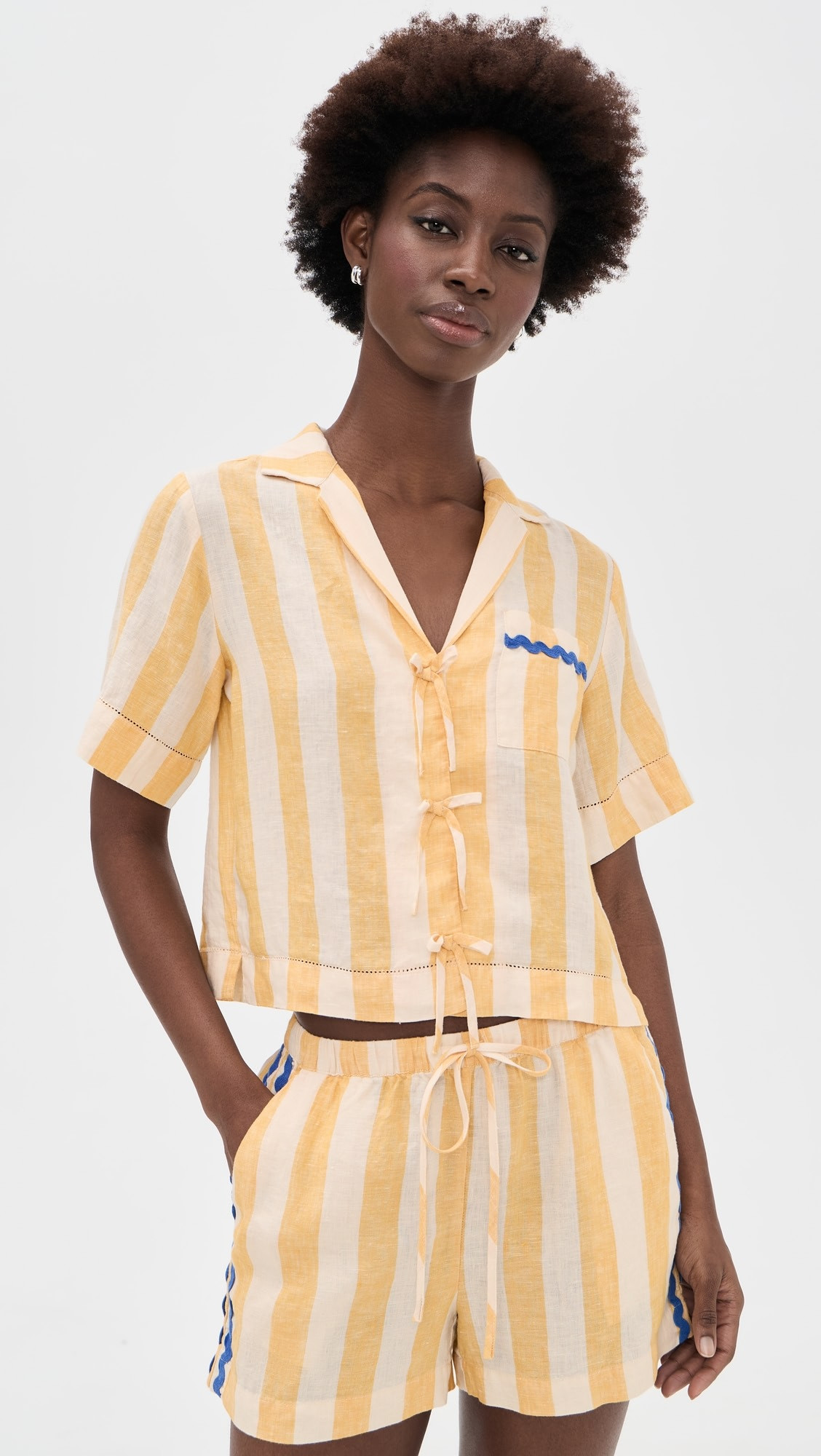 Inez Faro Stripe Shirt | Shopbop