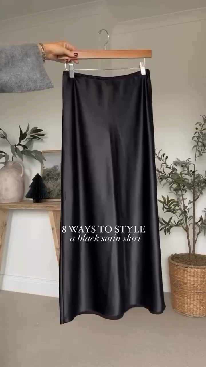 Elegant Ways to Style a Black Satin Skirt for Classy and Party Outfits.

In this video, @laura.byrnes showcases versatile and elegant ways to wear a black satin midi skirt, perfect for creating classy and party-ready outfits. Whether you're aiming for a sophisticated and elegant look or planning a stylish ensemble for a party, this video provides inspiration for incorporating the timeless elegance of a satin skirt into your wardrobe. From chic and classy ensembles to glamorous party outfits. #LTKVideo

#LTKstyletip
