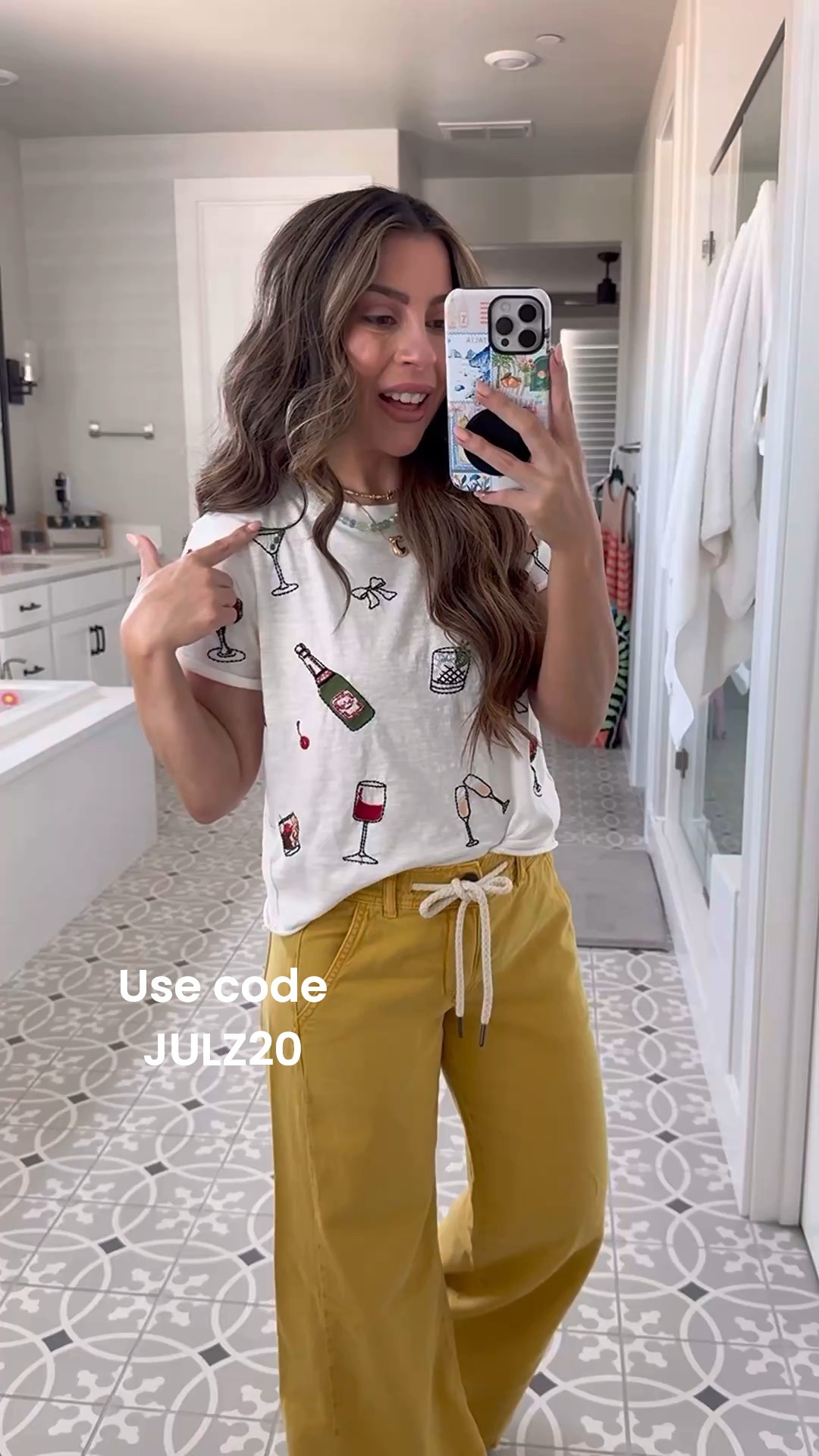 Use code JULZ20 for 20% off Anthropologie orders of $100+ (works on reg priced items only).

Graphic tee
Anthropologie sale
Yellow pants 
Butter yellow
Summer outfit



#LTKSaleAlert #LTKFindsUnder100 #LTKSeasonal