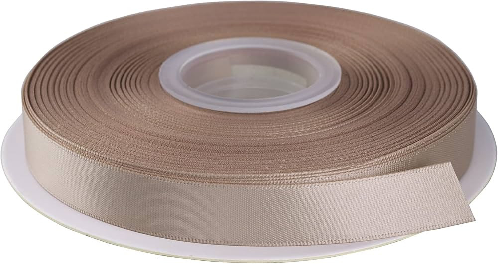 AVANAVA 5/8 Inch Wide Double Face Satin Ribbon - 50 Yards (823-Ash) | Amazon (CA)