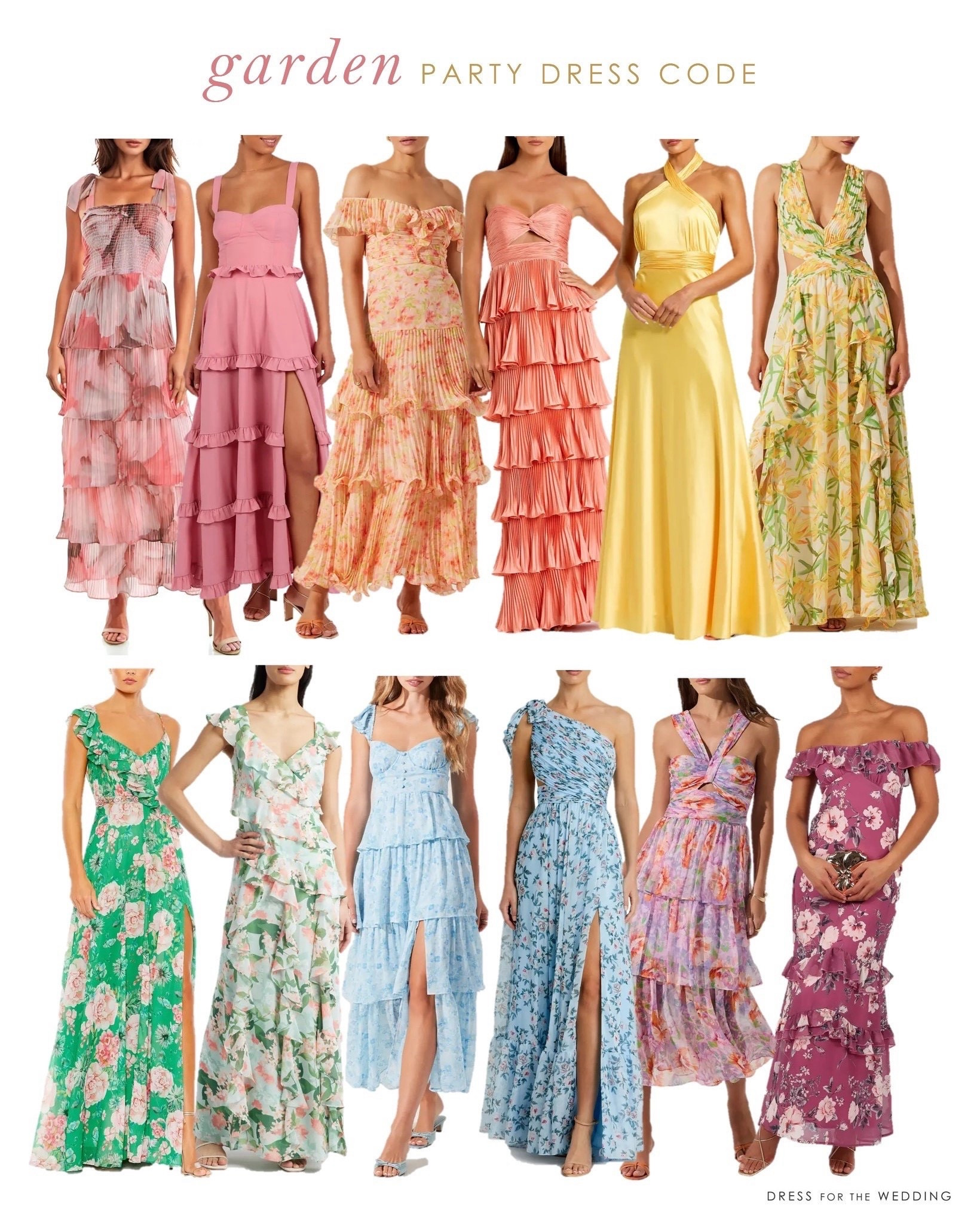 Garden party dress code
Spring wedding guest dresses 
Floral dress 
Maxi dress
Summer dress for a wedding 
Colorful dress 
Nordstrom dress 
Engaged, planning a wedding or attending several weddings? Dress for the Wedding is a curated wedding shopping site. Follow us on the LIKEtoKNOW.it shopping app to get the product details for this look plus sale alerts on wedding attire, cute dresses under $100, ideas for wedding guest outfits, plus wedding decor and gift ideas! 

#LTKWedding #LTKSeasonal #LTKgrwm