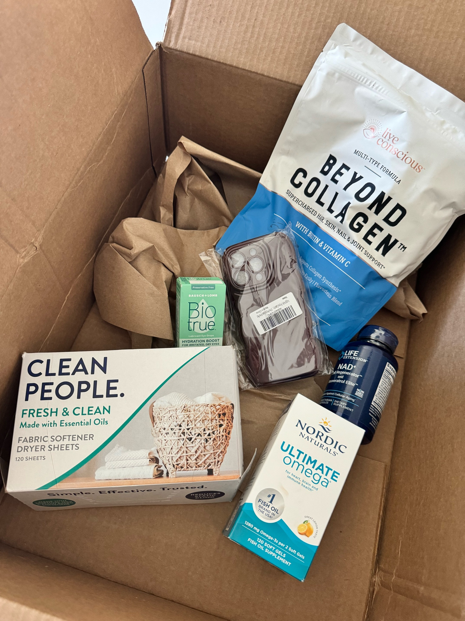 All things I buy on repeat except the collagen. That’s a new buy for me. I like that it has biotin and vitamin C in it as well. I could taste it a little bit in my coffee, but not too bad.

#LTKActive #LTKOver40 #LTKHome