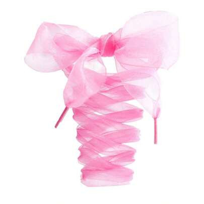 2 pièces Lacets en chiffon de dentelle, lacets multifonctionnels de couleur glace en soie (120cm/47,24 pouces) | SHEIN