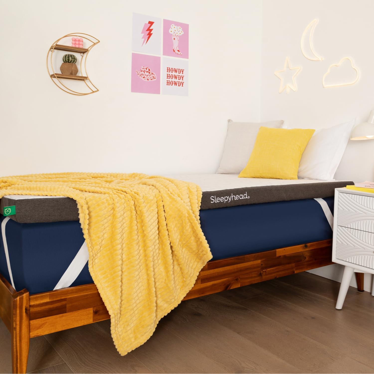 Sleepyhead Copper Infused Mattress Topper Twin XL, Thick, Cooling Memory Foam Mattress Topper, Wa... | Amazon (US)