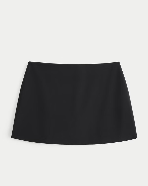 Women's Mid-Rise Ponte Mini Skort | Women's Bottoms | HollisterCo.com | Hollister (UK)