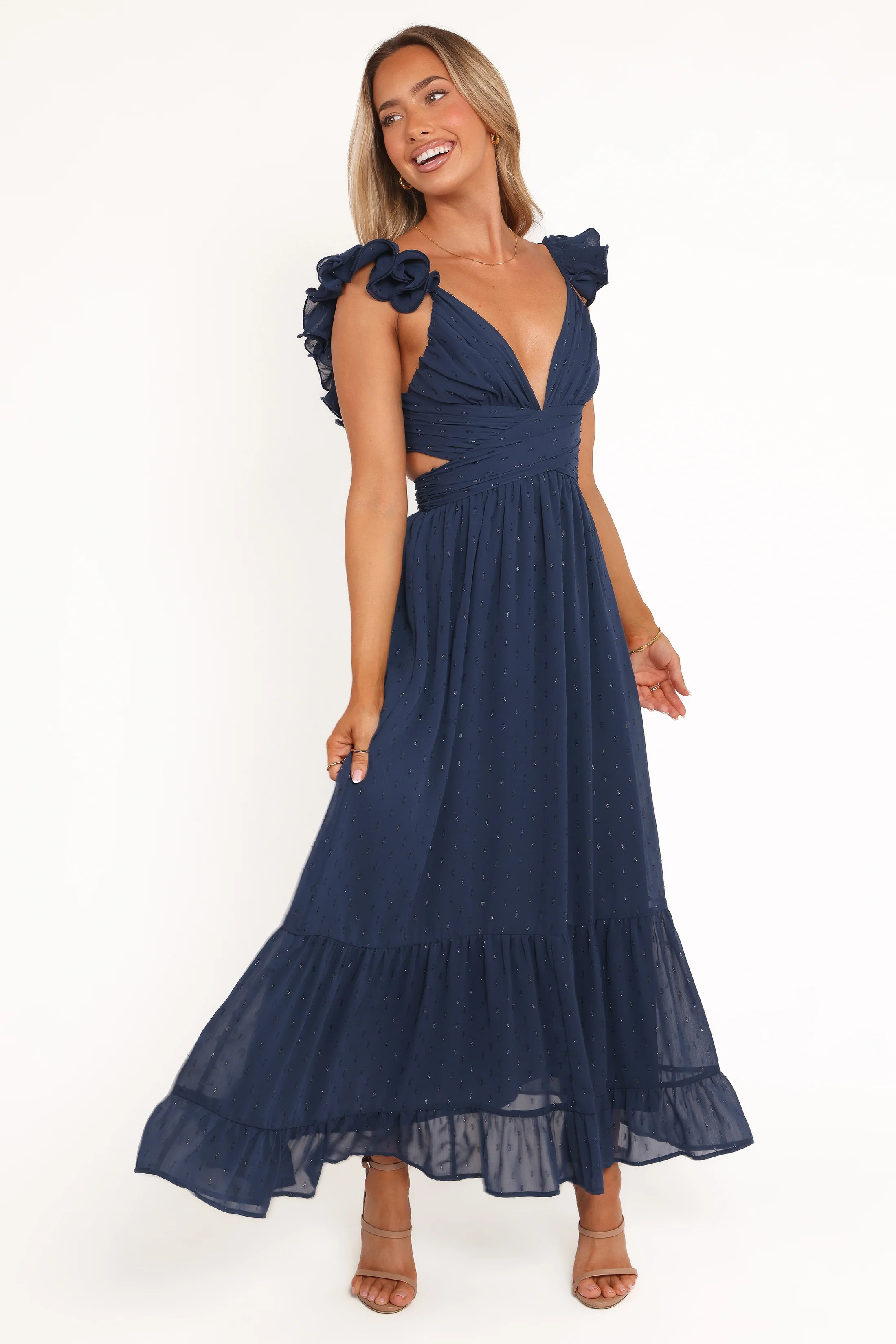 Harmony Maxi Dress - Navy | Petal & Pup (US)